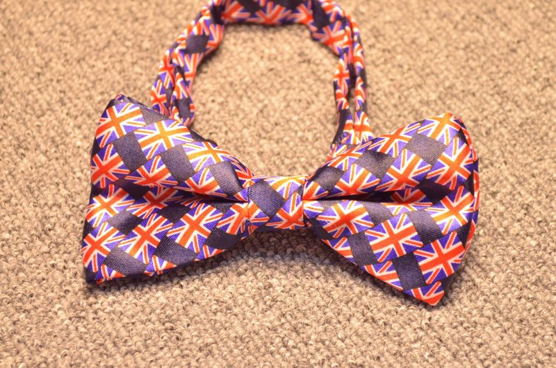 英格兰蝴蝶结 - 领带/领带夹 - 棉．麻 多色
