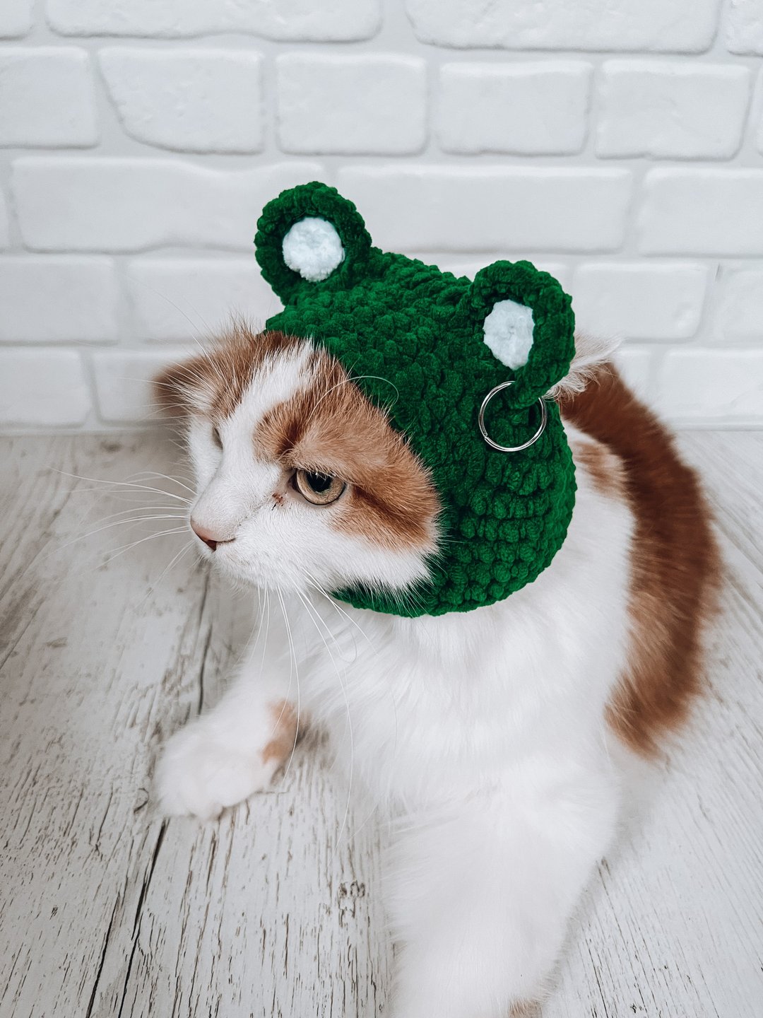 Balaclava with ears for pets, crochet pattern PDF, digital instant download - 手工艺教程/工具书 - 其他材质 