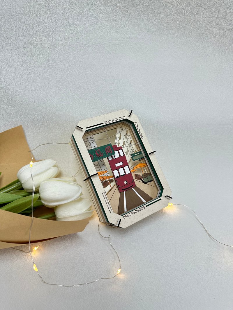 定制化纸雕礼物 - 春秧街主题 - 可定制人像纸艺礼物 DIY - 木工/竹艺/纸艺 - 纸 多色