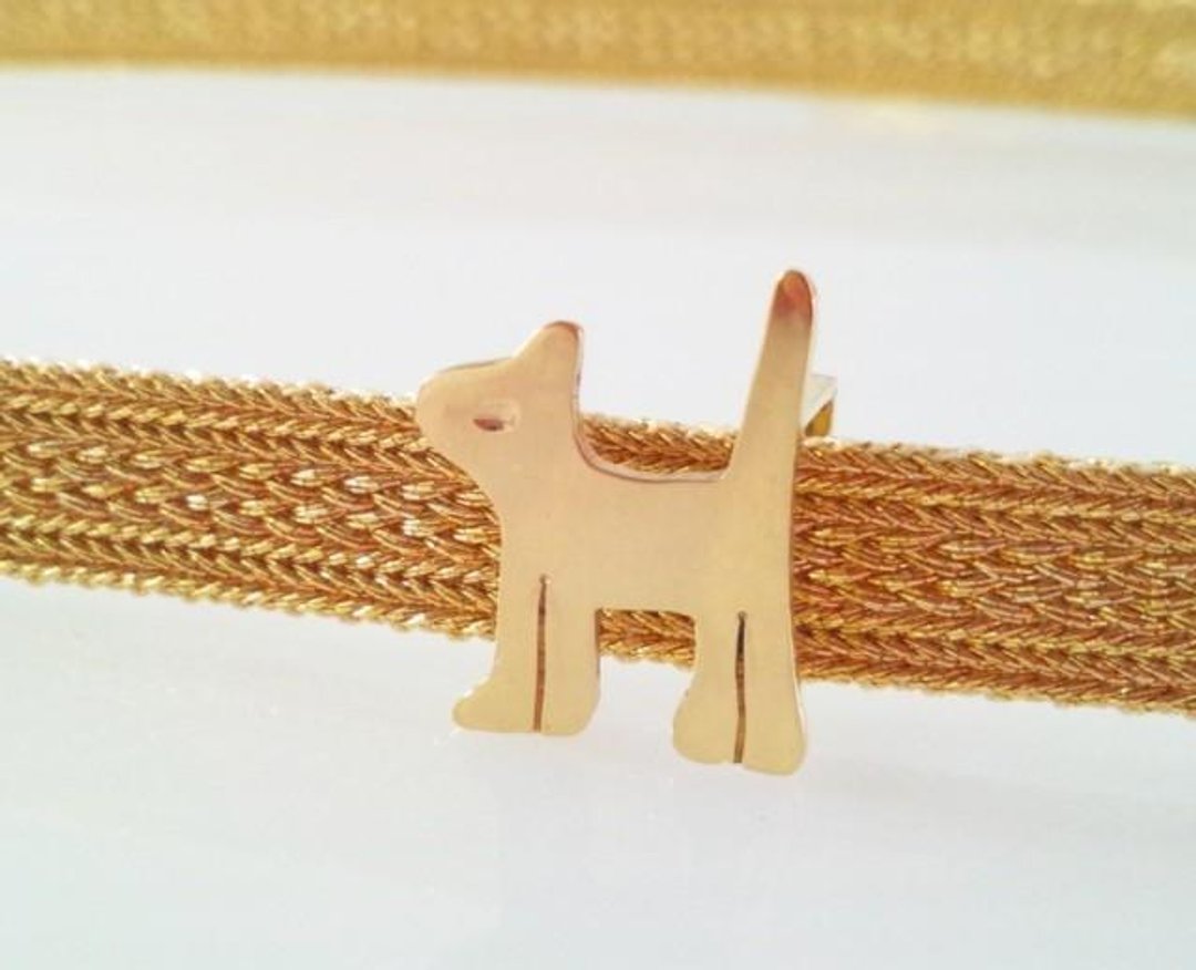 Small cat ☆ Brass band clasp - 其他 - 其他金属 