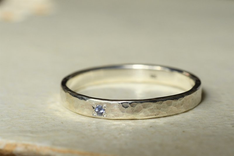 A story of glittering light Iolite - 戒指 - 其他金属 银色