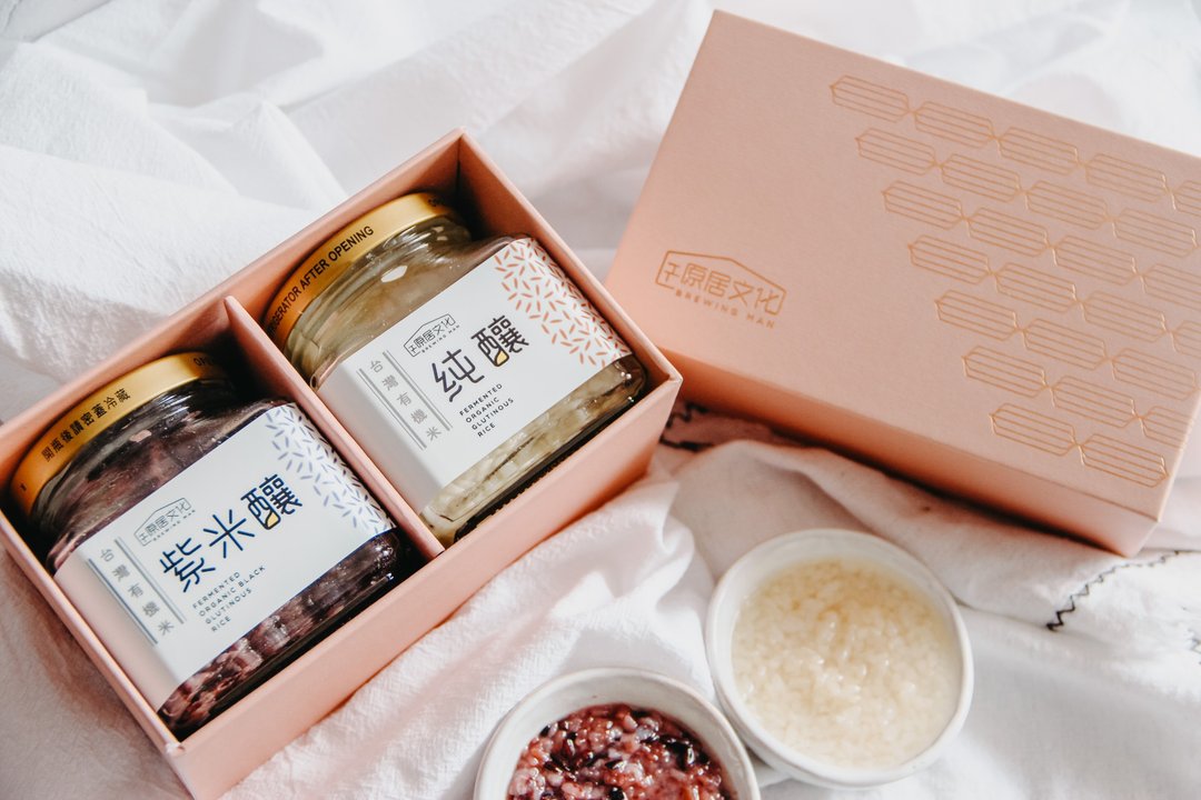 【礼盒】即食酒酿 \ 有机米酿造 / 美肌丰胸 冻龄养生 增强免疫力 - 健康/养生 - 新鲜食材 白色