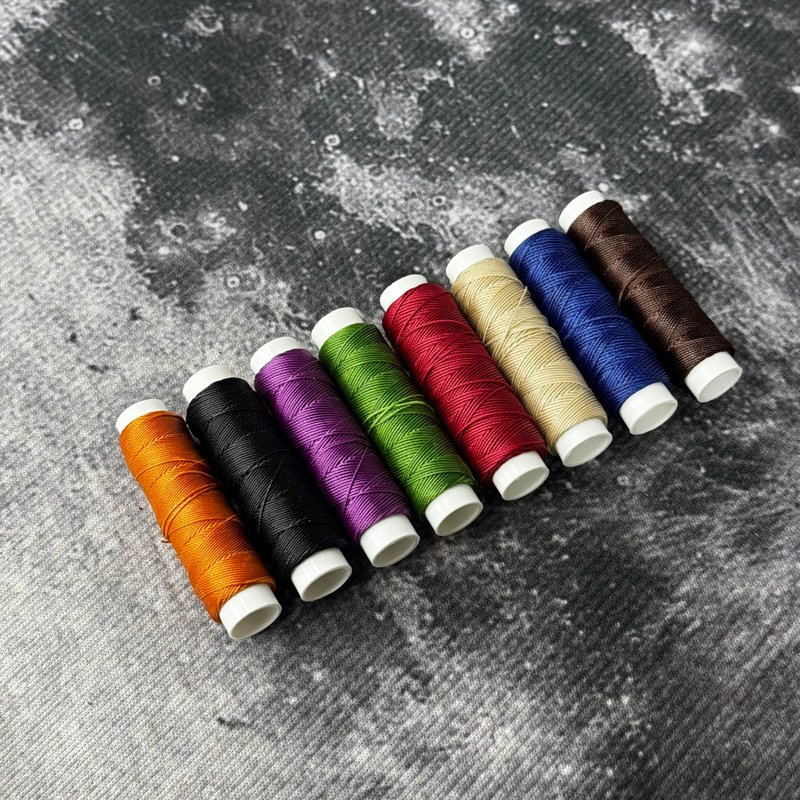 DIY 材料包 - 加购工具 - 皮革手缝线 - 圆蜡线 20 米 - 零件/散装材料/工具 - 真皮 多色
