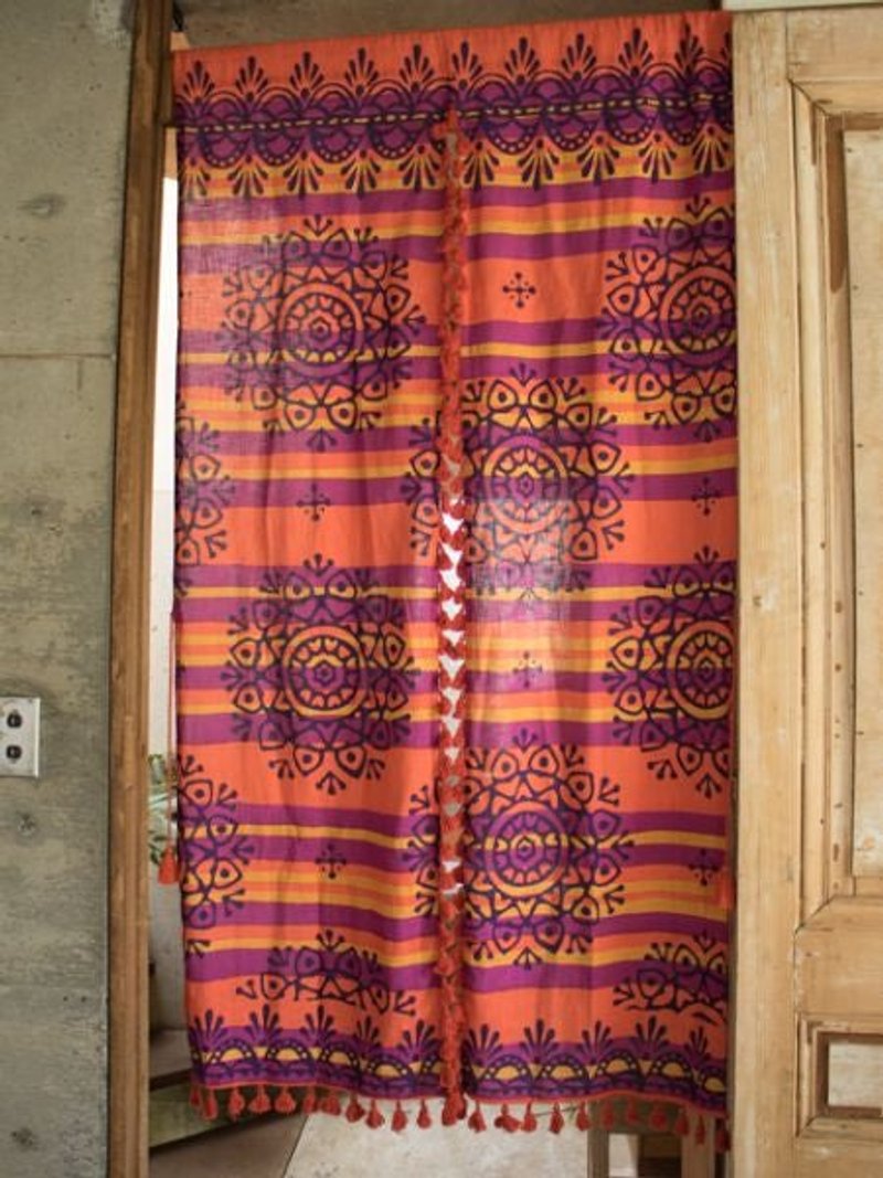 Moroccan Tassel NOREN Slit Curtain - 门帘/门牌 - 其他材质 