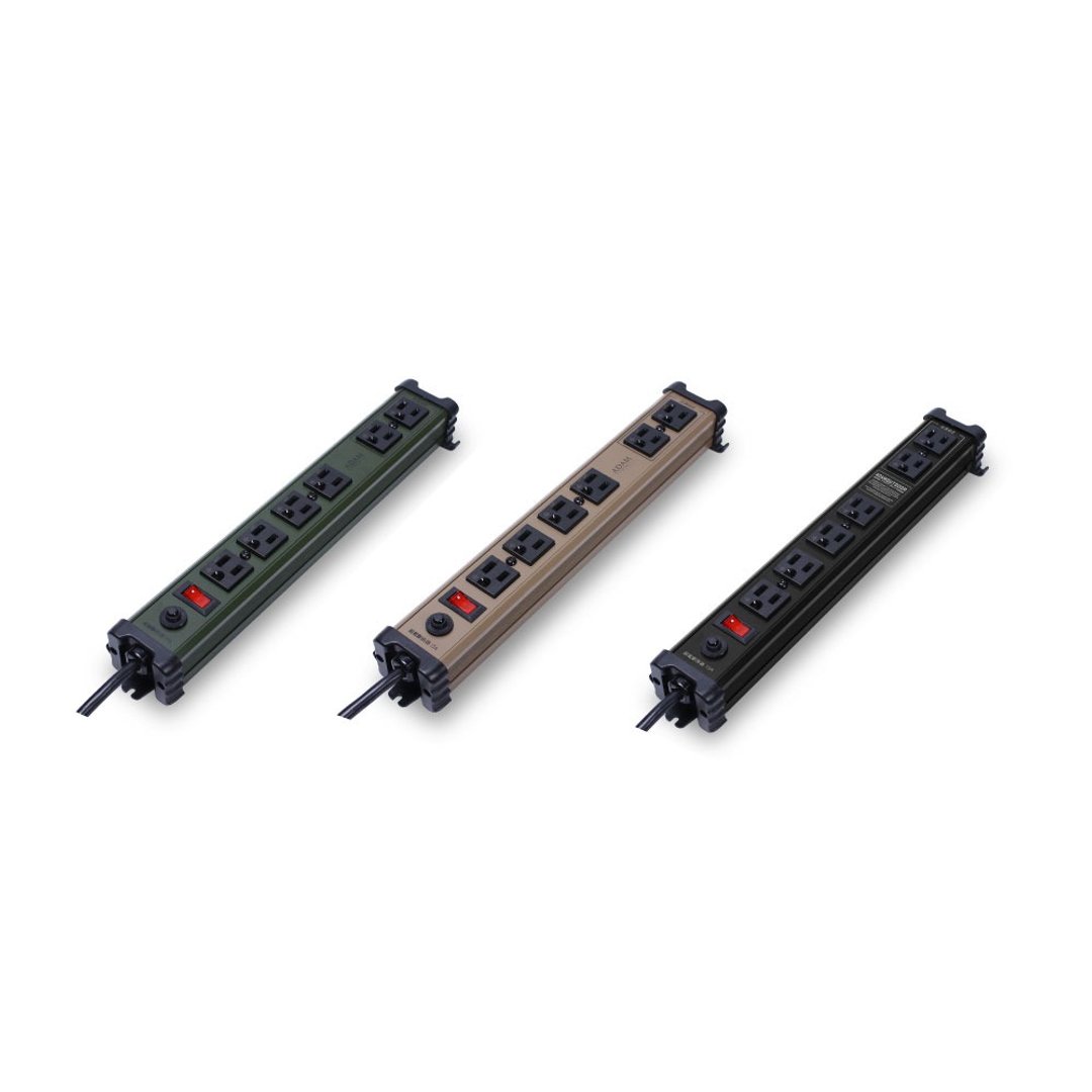 ADAMOUTDOOR 直式金属6座 延长线2M (3色可选) - 其他 - 其他金属 多色