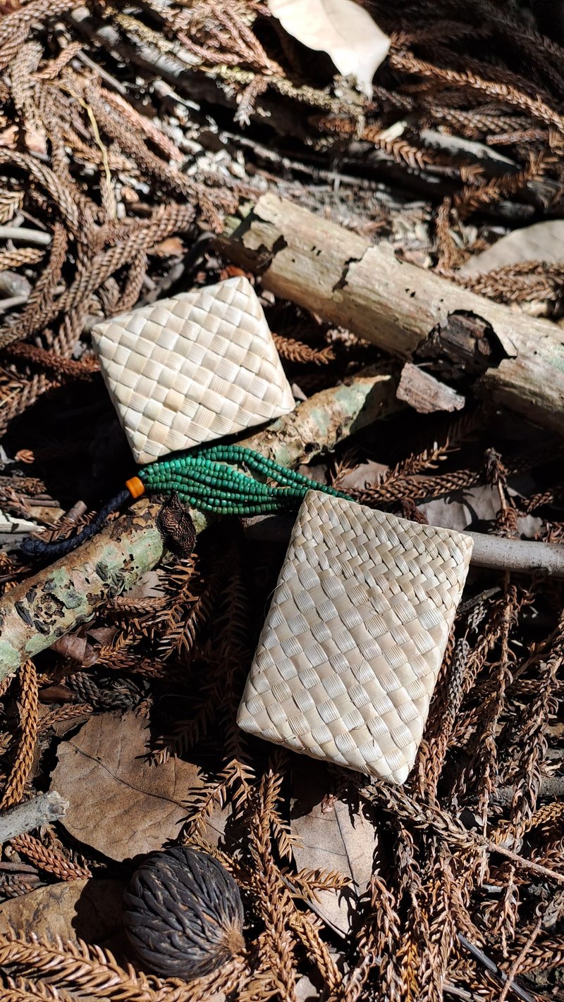 经典月桃编织菸盒 大容量名片盒 卡片盒 - 名片夹/名片盒 - 植物．花 