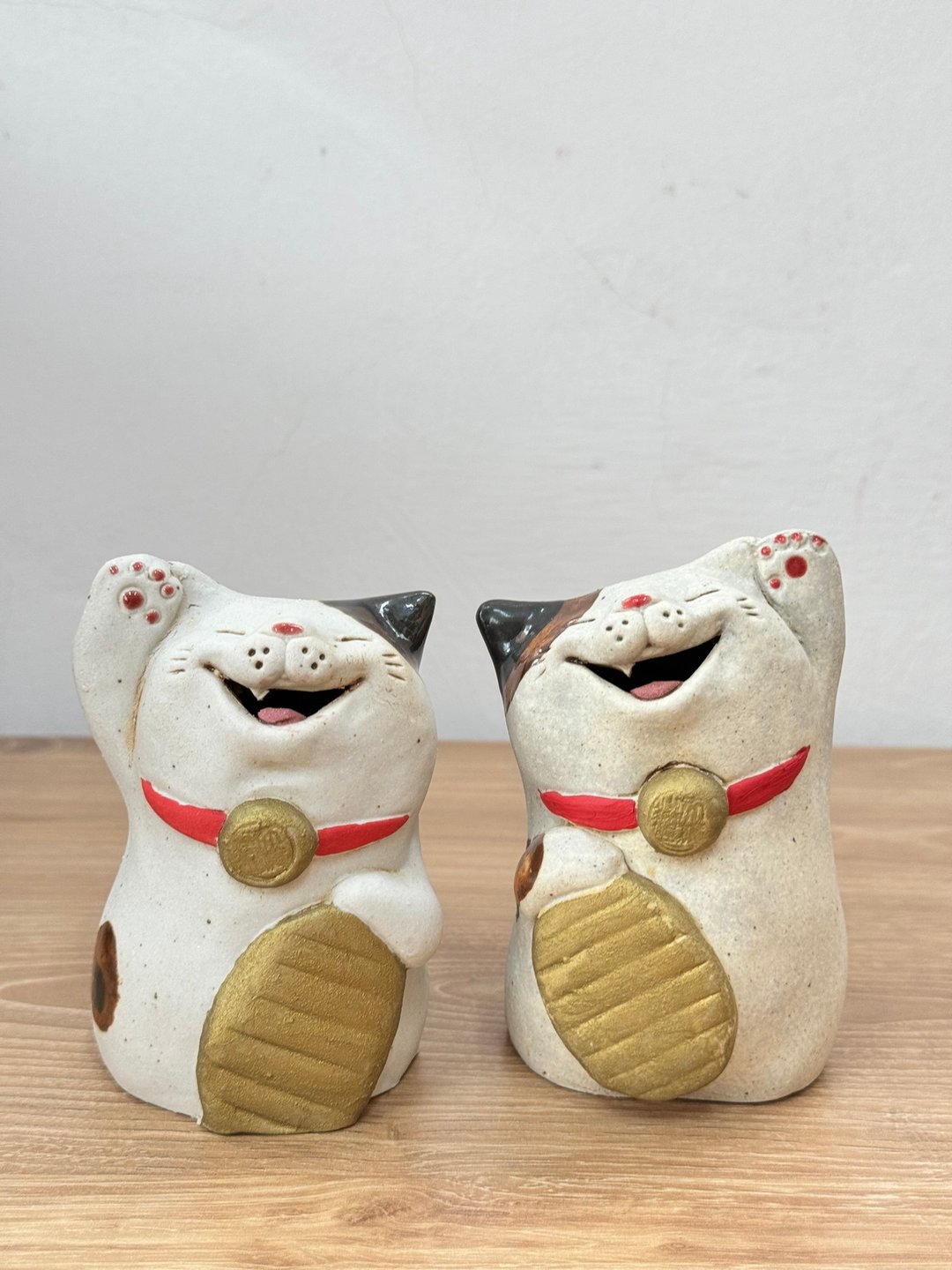布施猫 | 小判大笑猫 - 摆饰 - 陶 