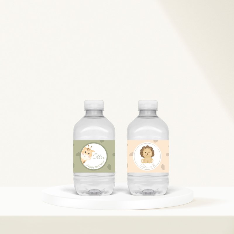 【定制】 森林动物瓶装水| 派对 | 生日 | 纪念 | 布置 - 其他 - 其他材质 多色