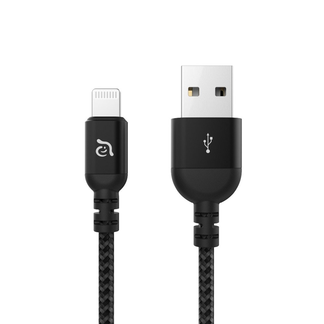 ADAM 亚果元素 PeAk III 20B USB-A 对 Lightning 金属编织传输线 - 充电宝/传输线 - 尼龙 