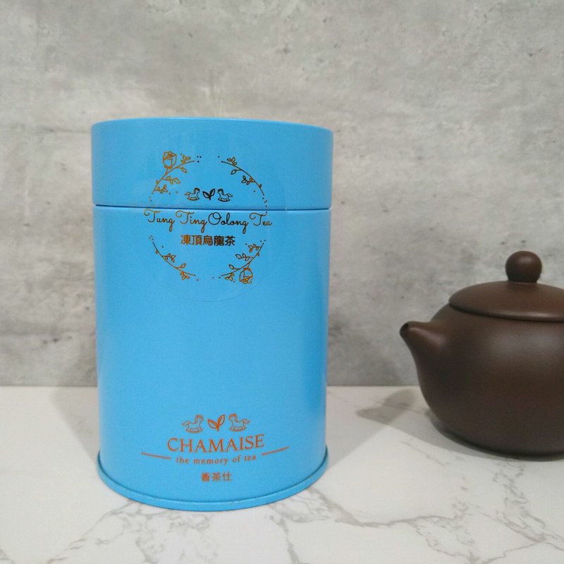 冻顶乌龙茶 | 罐装茶叶 | 台湾茶 - 茶 - 其他金属 绿色