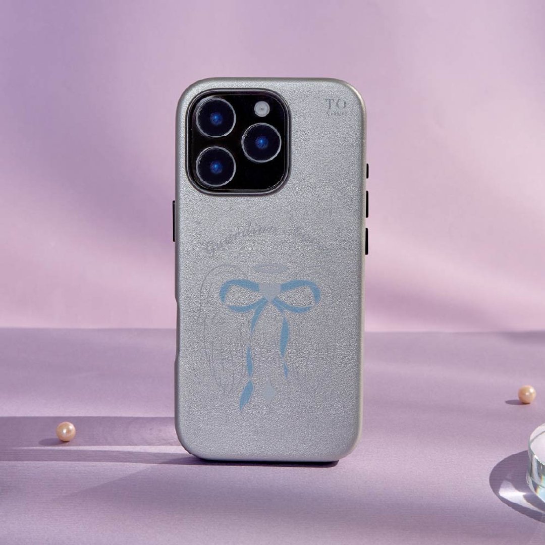 守护天使全包皮革MagSafe iPhone手机壳 - 手机壳/手机套 - 塑料 多色