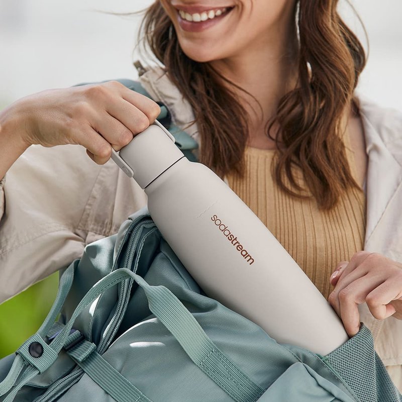 【新品】SodaStream 随我行碳酸不锈钢保冷瓶(银月沙/深海蓝) - 保温瓶/保温杯 - 其他材质 