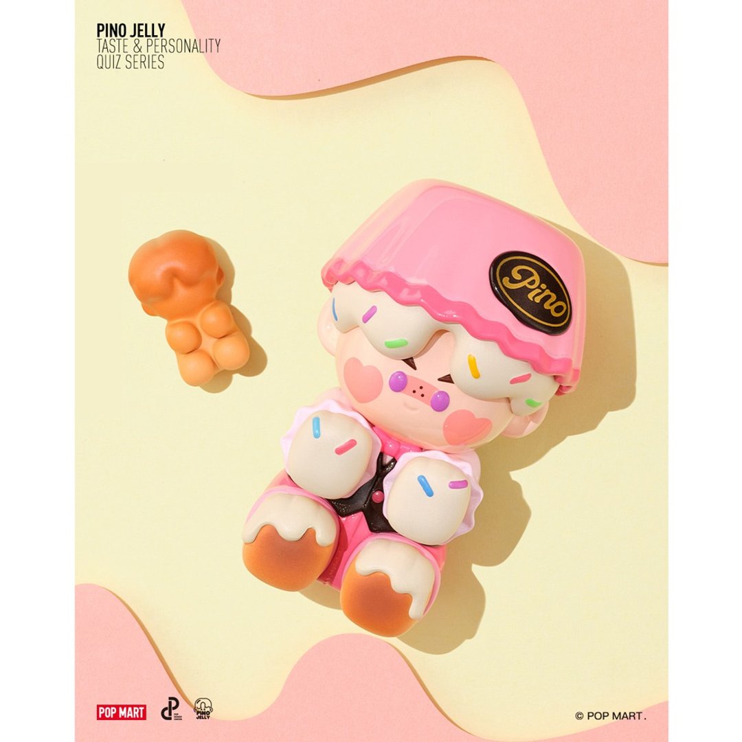 PINO JELLY 味觉性格测试系列公仔盒玩(12入盒装) - 玩偶/公仔 - 塑料 粉红色