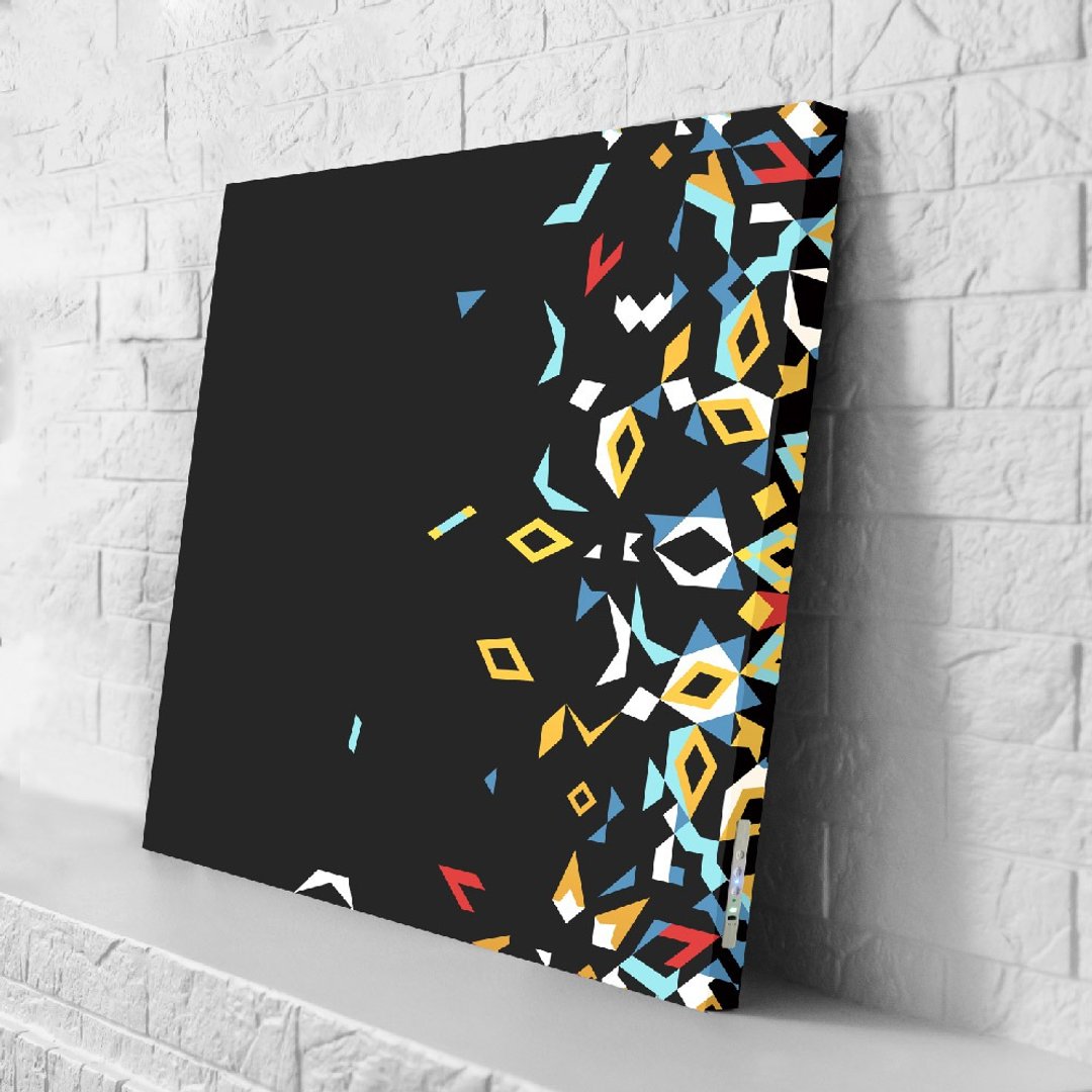 【日本 VisualSonic】蓝牙画布音箱 - Mosaic  I - 扩音器/喇叭 - 木头 多色