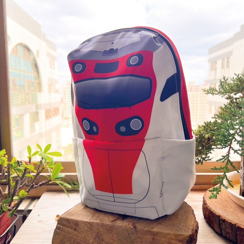 【创玩设计】台铁正版授权-火车小背包 普悠玛款 - 后背包/双肩包 - 尼龙 