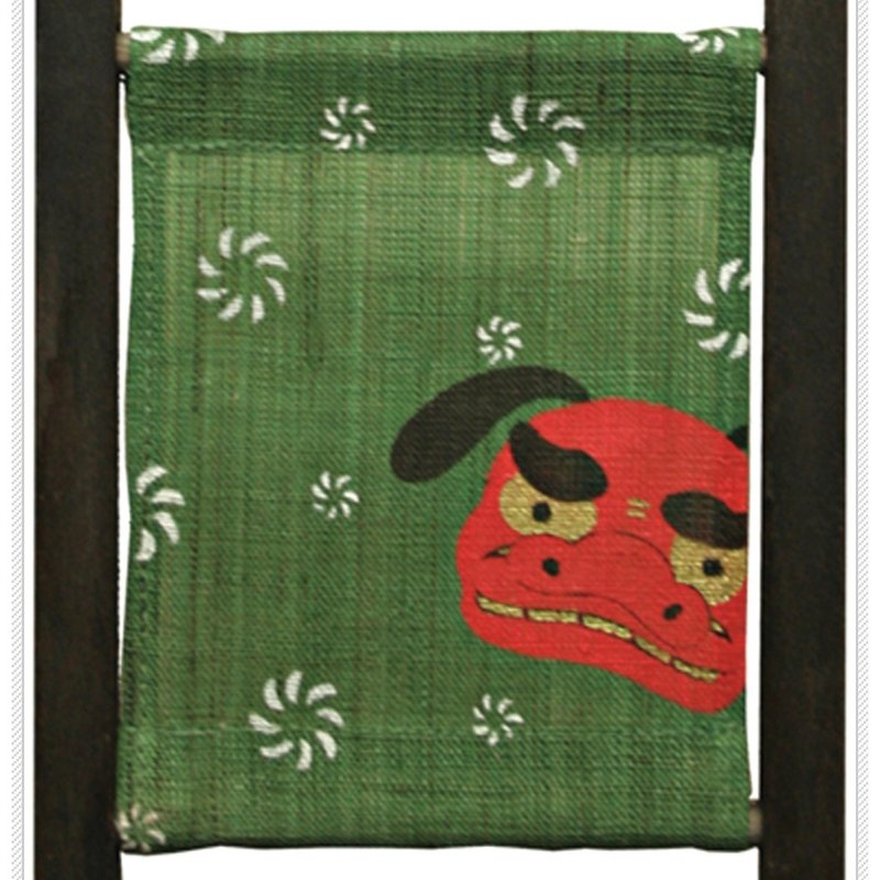 京都手绘亚麻画框-狮子舞 - 摆饰 - 棉．麻 