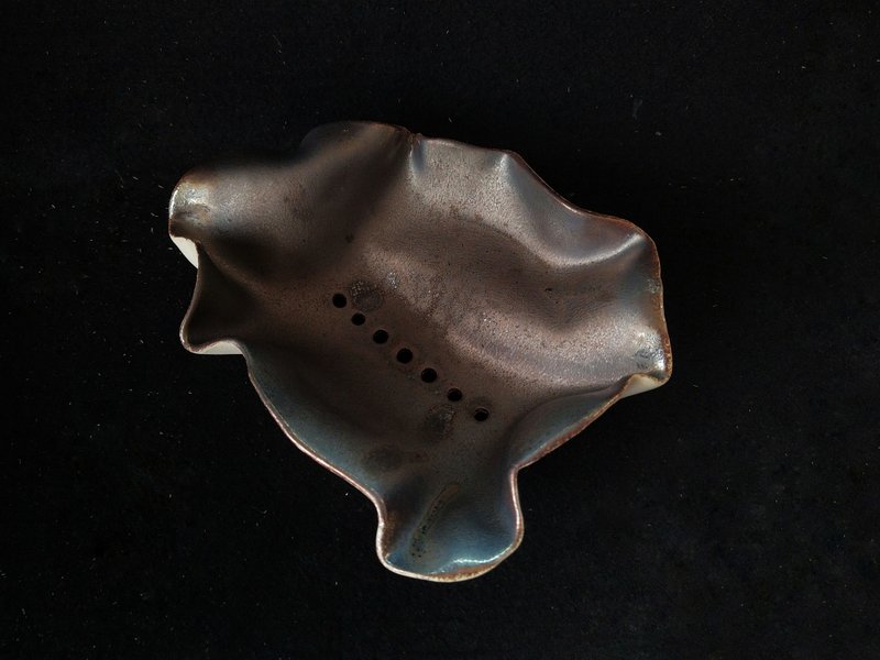 布面质感 两用蚊香盆器 - 植栽/盆栽 - 瓷 咖啡色