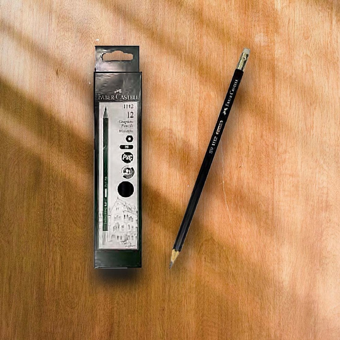 Faber-Castell 无毒石墨笔 2B/打(原厂正货) - 铅笔/自动铅笔 - 木头 黑色