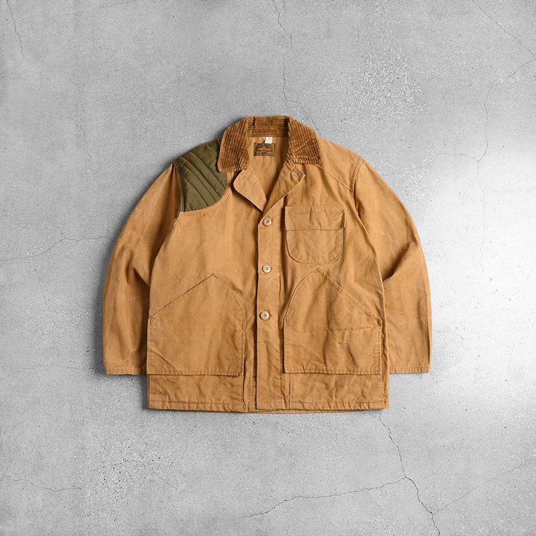 Vintage 猎装外套 / Vintage 古着 - 男装外套 - 其他材质 咖啡色