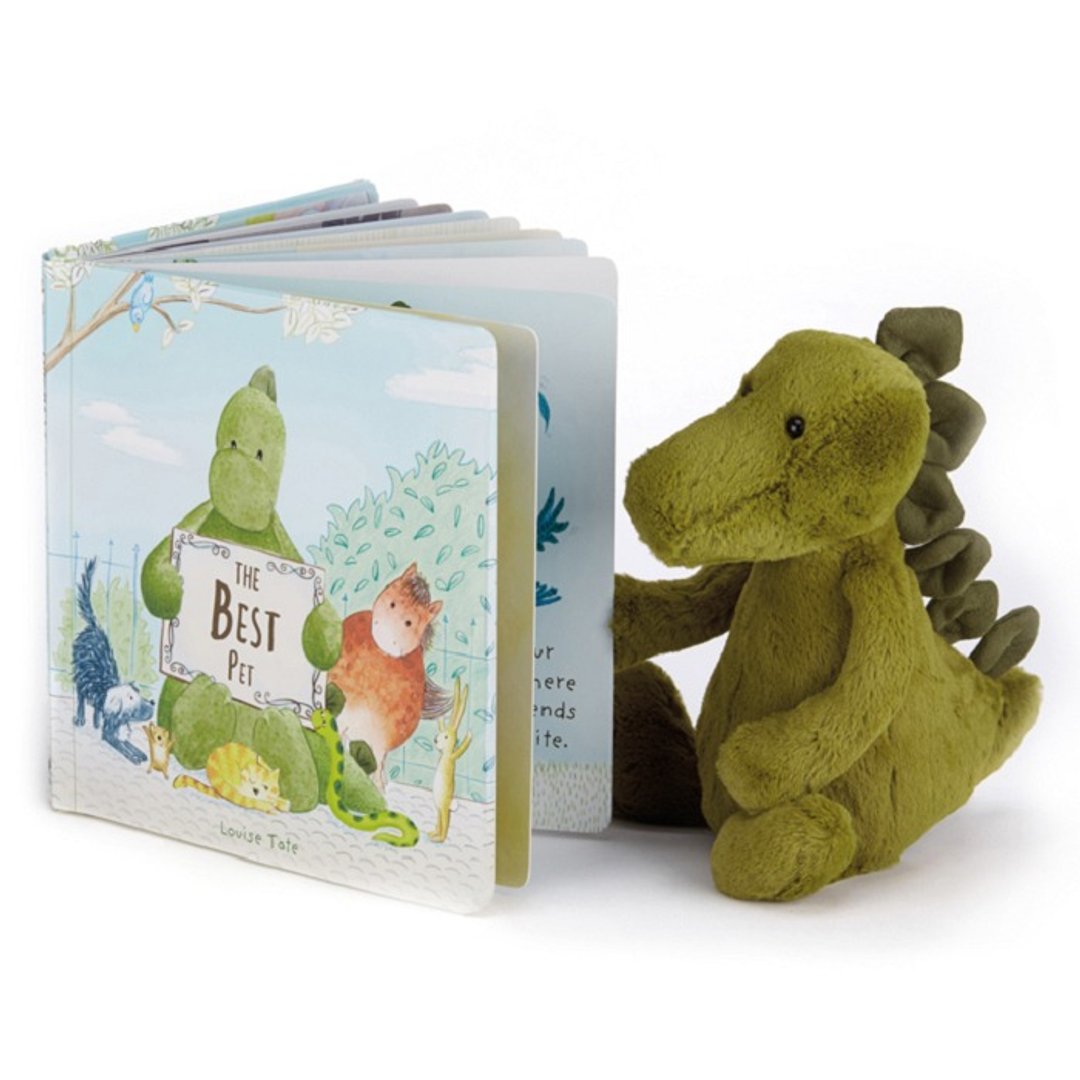 Jellycat 精装故事书 The Best Pet Book (不含玩偶) - 玩具/玩偶 - 纸 白色