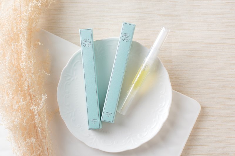 灵光指缘油保养组(两入组) 草本+草本香氛 - 手足保养 - 植物．花 蓝色