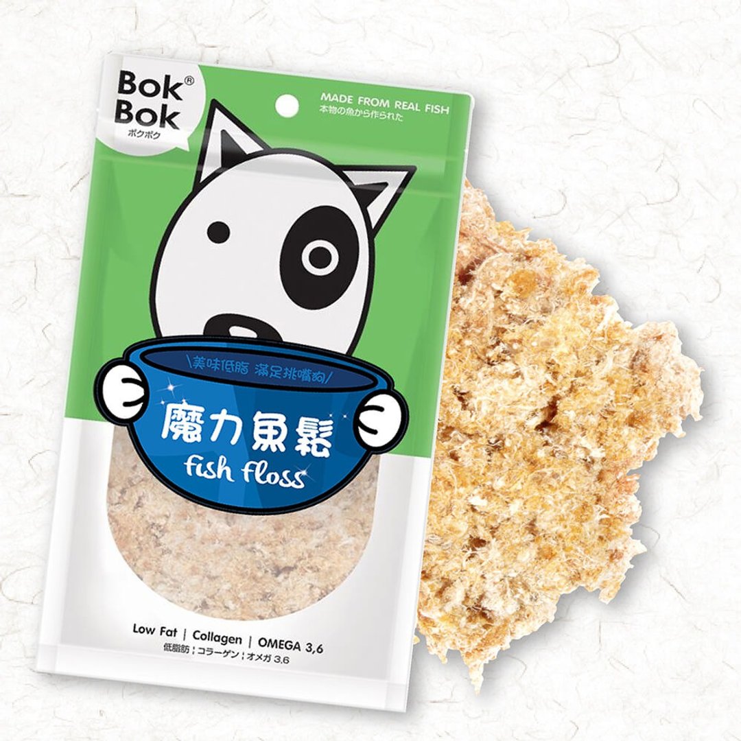 狗狗宠物  魔力鱼松50g   (低脂 低敏 嗜口佳 狗零食) - 零食/点心 - 其他材质 