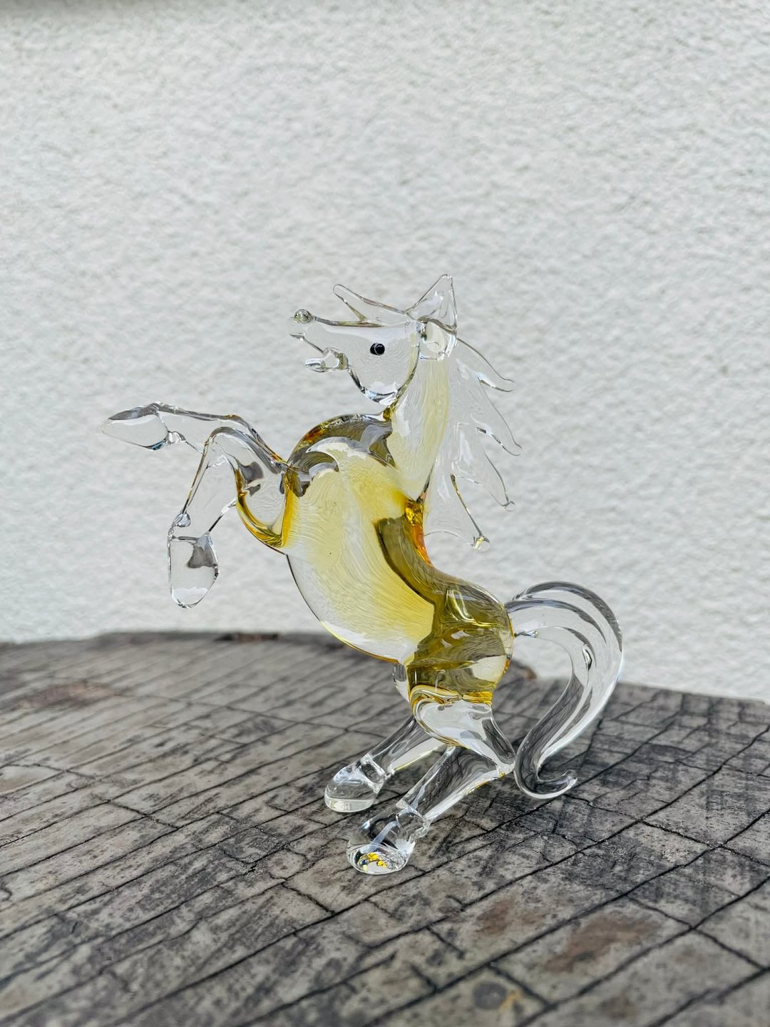 琉璃 水晶玻璃 生肖 马 金马 一马当先 马到成功 - 摆饰 - 琉璃 