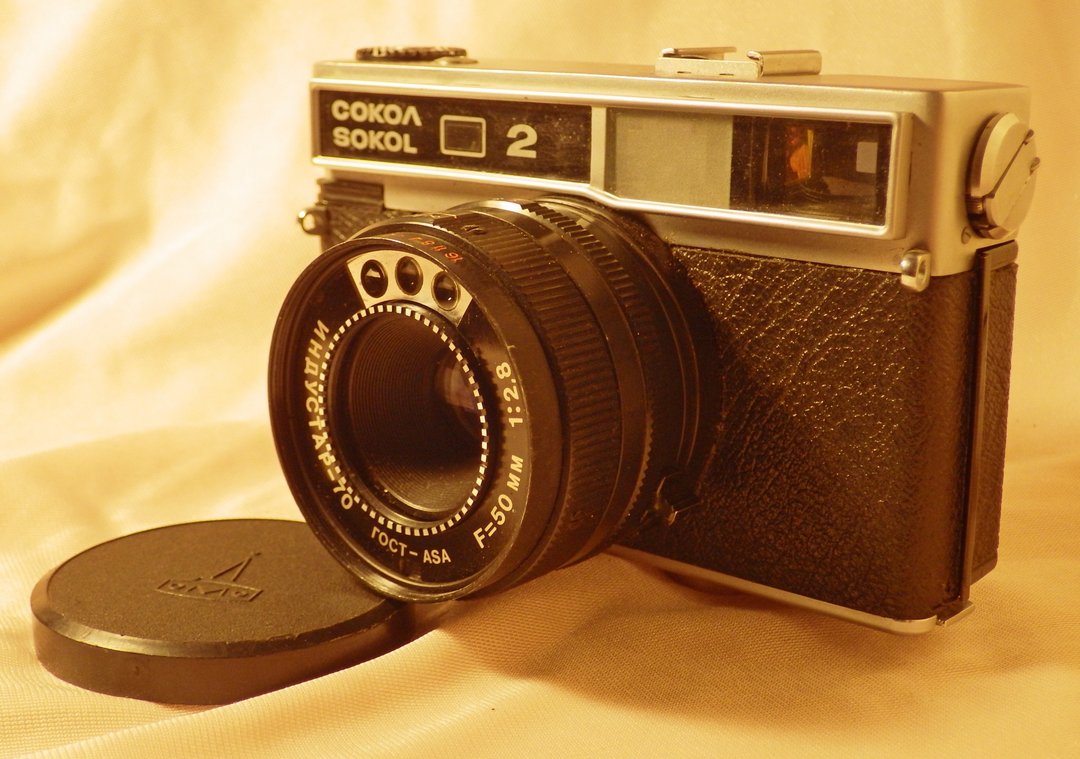 LOMO Sokol-2 自动 35 毫米旁轴相机 Industar-70 2.8/50 毫米镜 - 相机 - 其他材质 