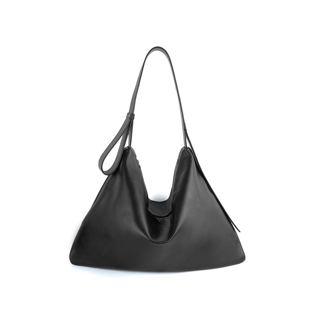 Lagoon Hobo Bag 澜境肩背包_单肩包/肩背包/手提包/真皮包 - 侧背包/斜挎包 - 真皮 黑色