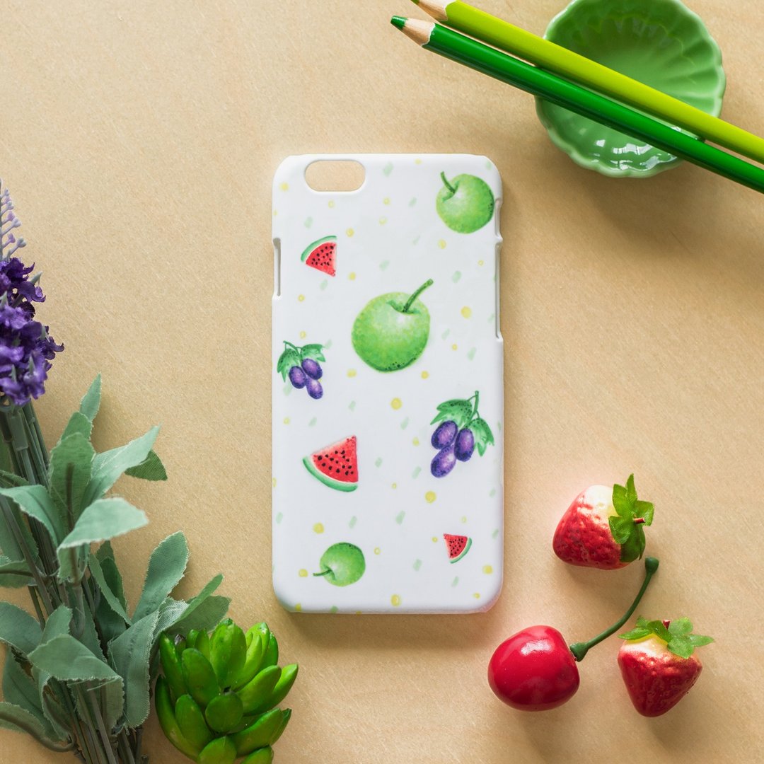 夏日缤纷水果//原创手机壳-    iPhone, Samsung, oppo - 手机壳/手机套 - 塑料 多色