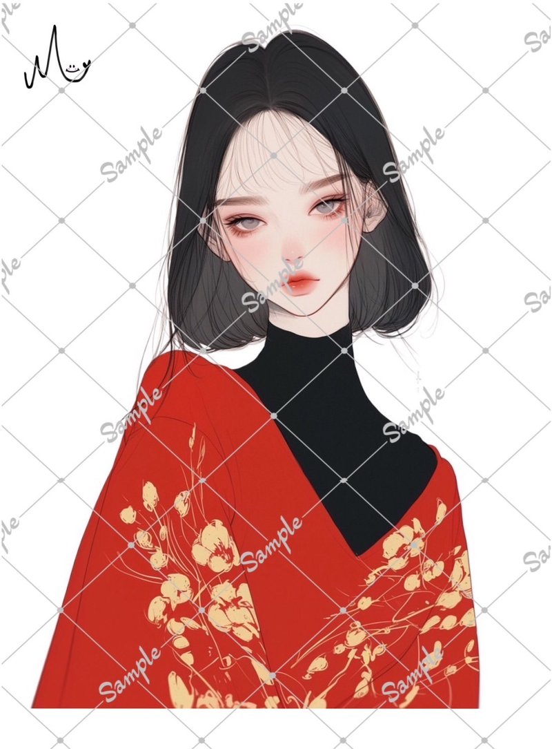 原创人物贴纸 - 贴纸 - 纸 