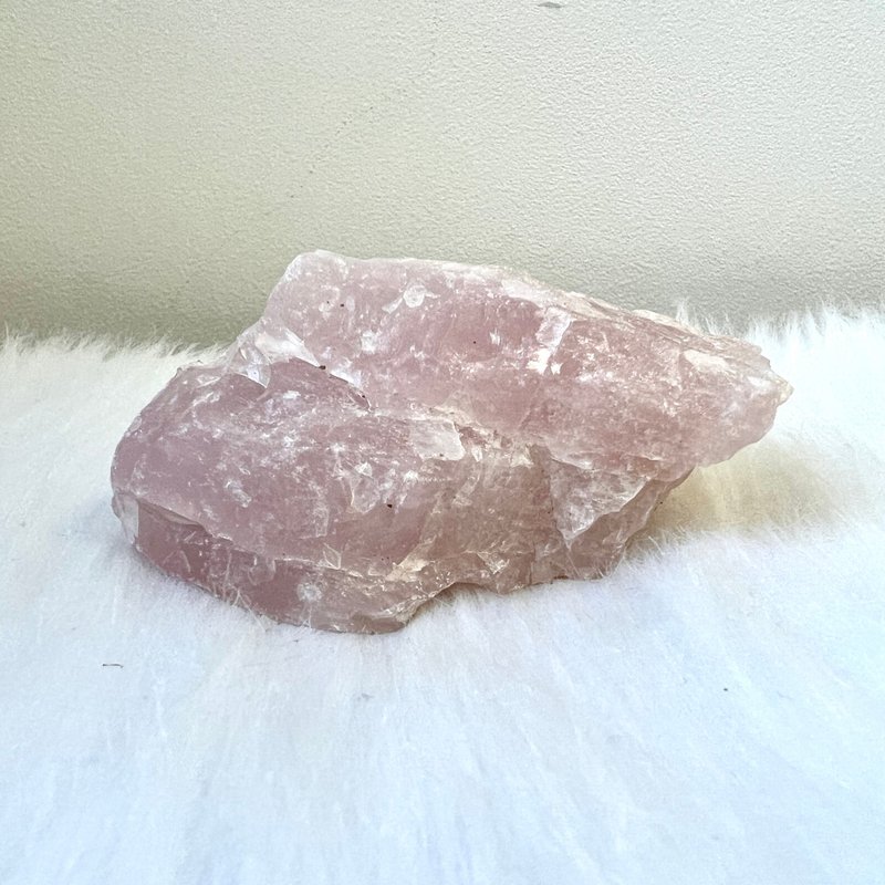 粉晶原石块 | 水晶 | 水晶原石 | 水晶摆件 - 摆饰 - 水晶 粉红色