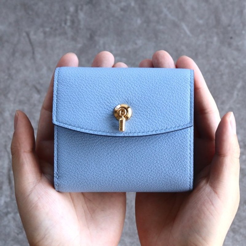 Pinkoi 代购 - 迷你皮夹/ 蓝 Vista[Ricco mini] - 皮夹/钱包 - 真皮 