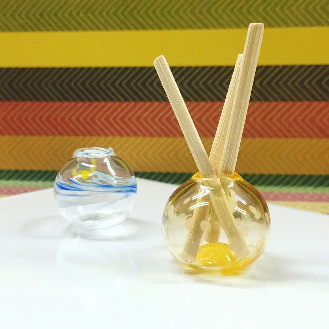 吹玻璃・迷你藤枝香薰小瓶 工作坊 - 陶艺 - 玻璃 
