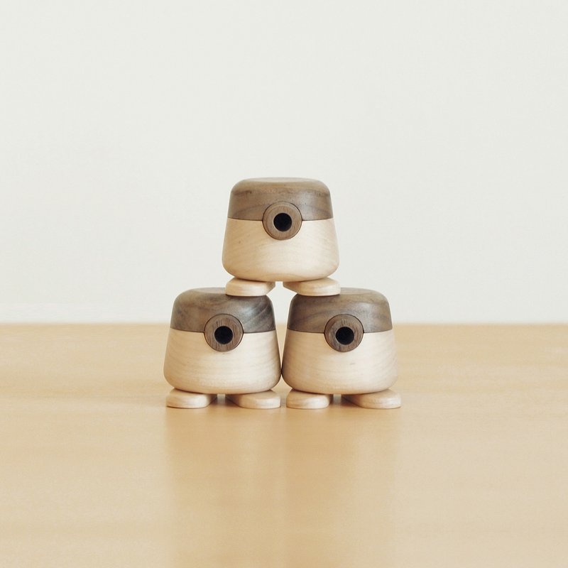 【手作】Pana Objects 星际巴特-削笔器 - 削笔器 - 木头 咖啡色