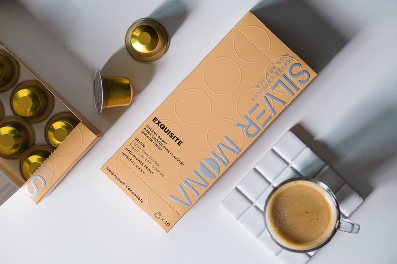 Silver Mona - Exquisite Coffee Capsules 云裳雅酿咖啡胶囊 - 咖啡 - 纸 