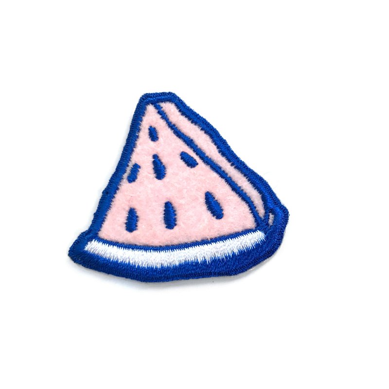 Watermelon summer - 徽章/别针 - 绣线 粉红色