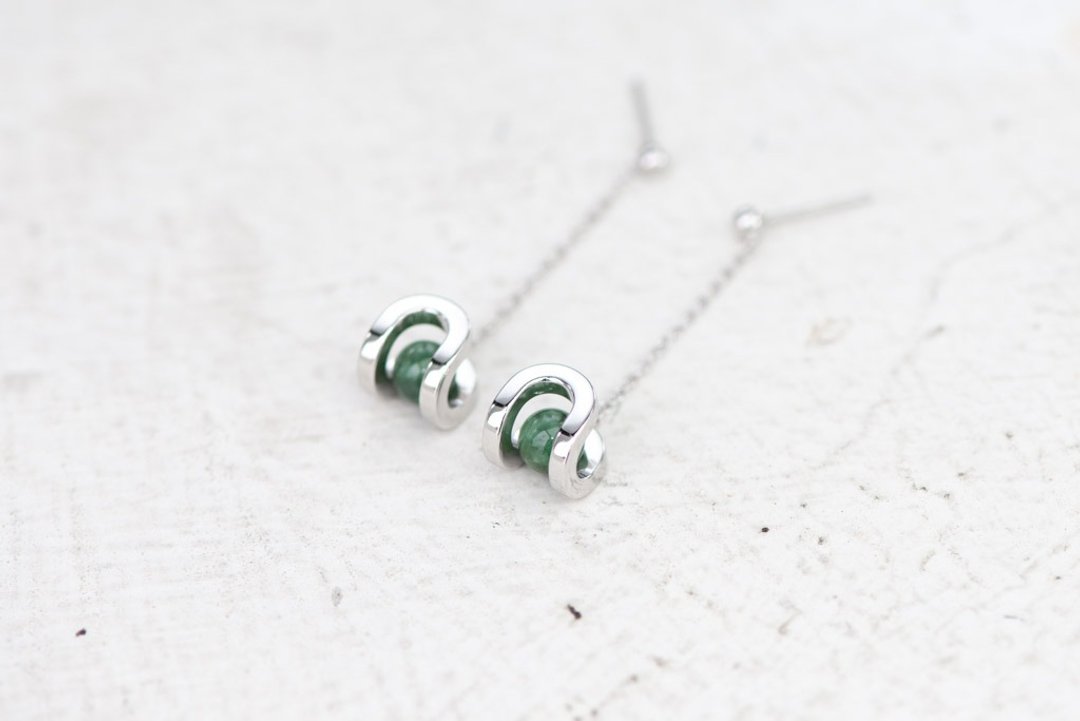 Archi Silver Earrings 建筑线条 耳环 - 耳环/耳夹 - 纯银 