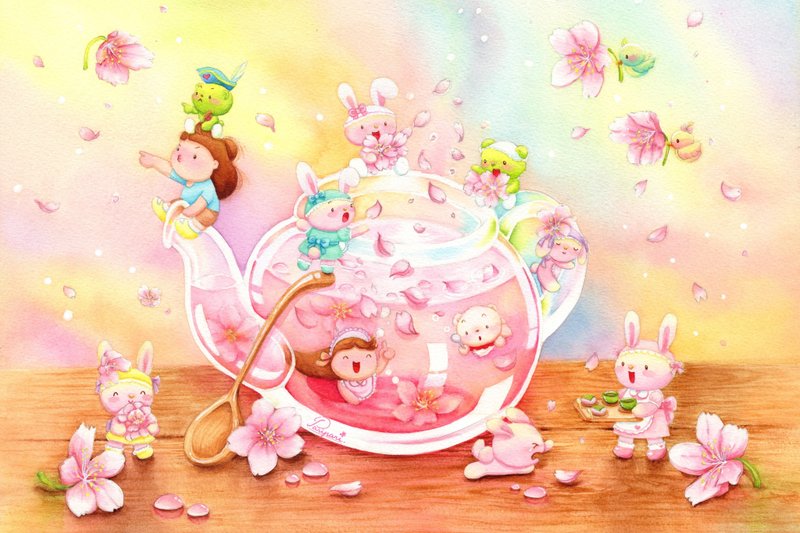 Merry Hanabira 明信片 - 卡片/明信片 - 纸 咖啡色