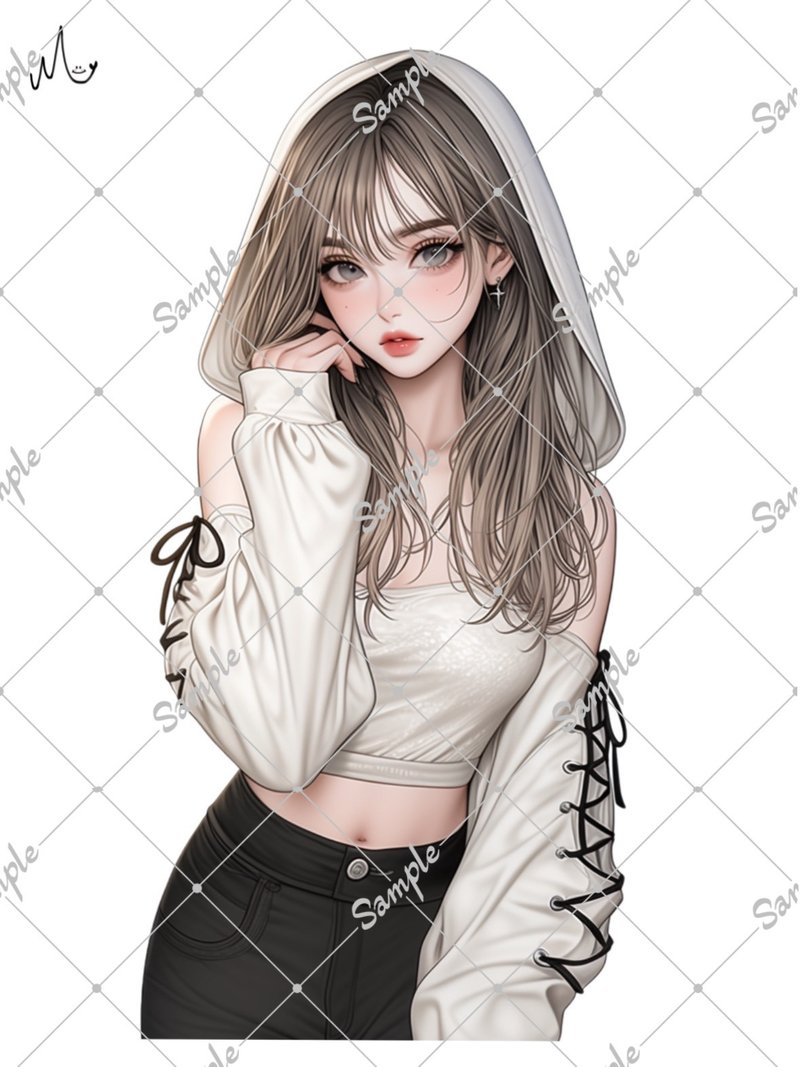 原创人物贴纸 - 贴纸 - 纸 