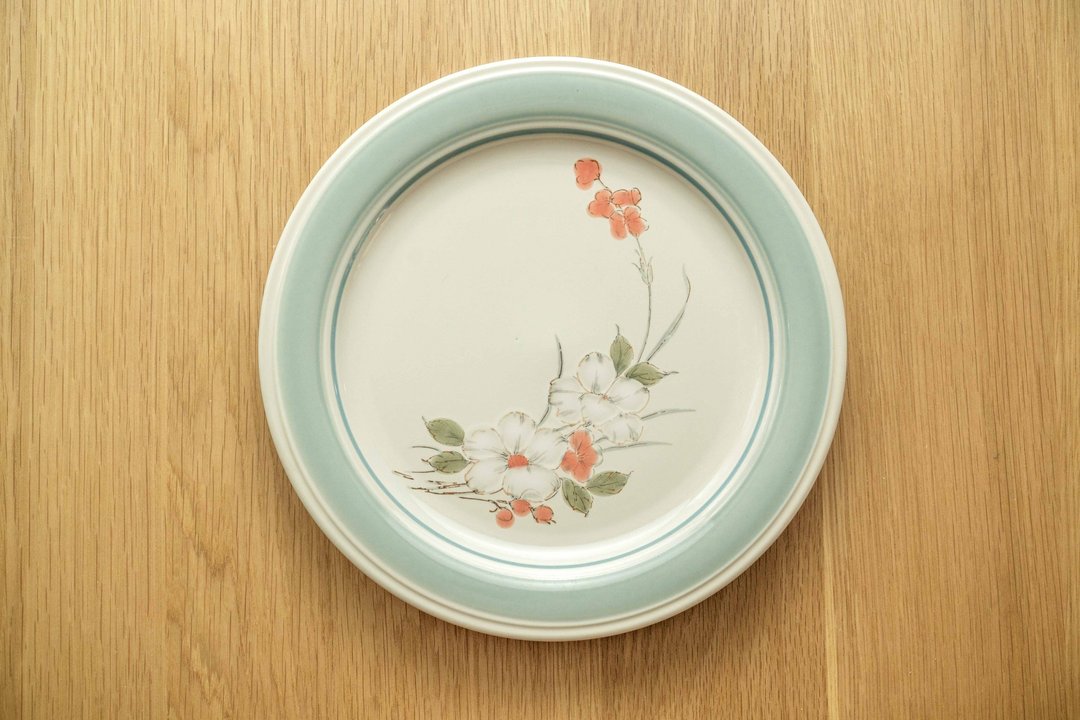 日本制 Genuine 27厘米炻器餐盘 全新未使用 台湾包邮 - 盘子/餐盘/盘架 - 陶 蓝色
