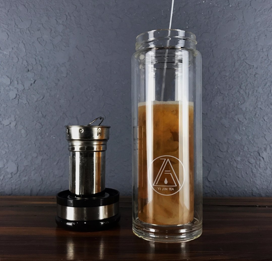 【DIY系列】乙今双玻璃冲泡瓶2.0与蜜红乌龙茶包 - 茶 - 玻璃 白色