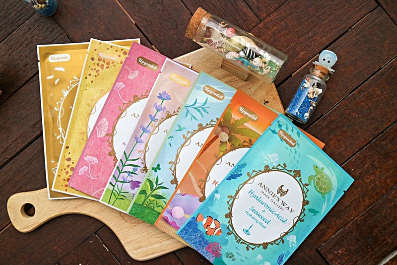 梦幻秘境面膜综合款 7入/组 - 面膜/冻膜 - 其他材质 多色