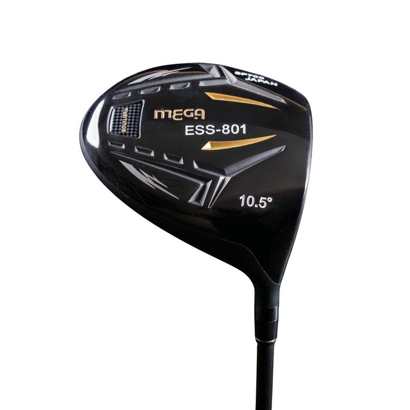 【MEGA GOLF】轻量高强度 ESS801-1 高反发一号木杆 COR0.86+ - 运动配件 - 其他金属 黑色