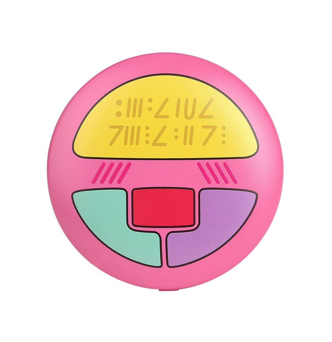 3合1双面暖手蛋/流动充电池/LED灯 - Magical Compact - 手机充电及周边 - 塑料 粉红色