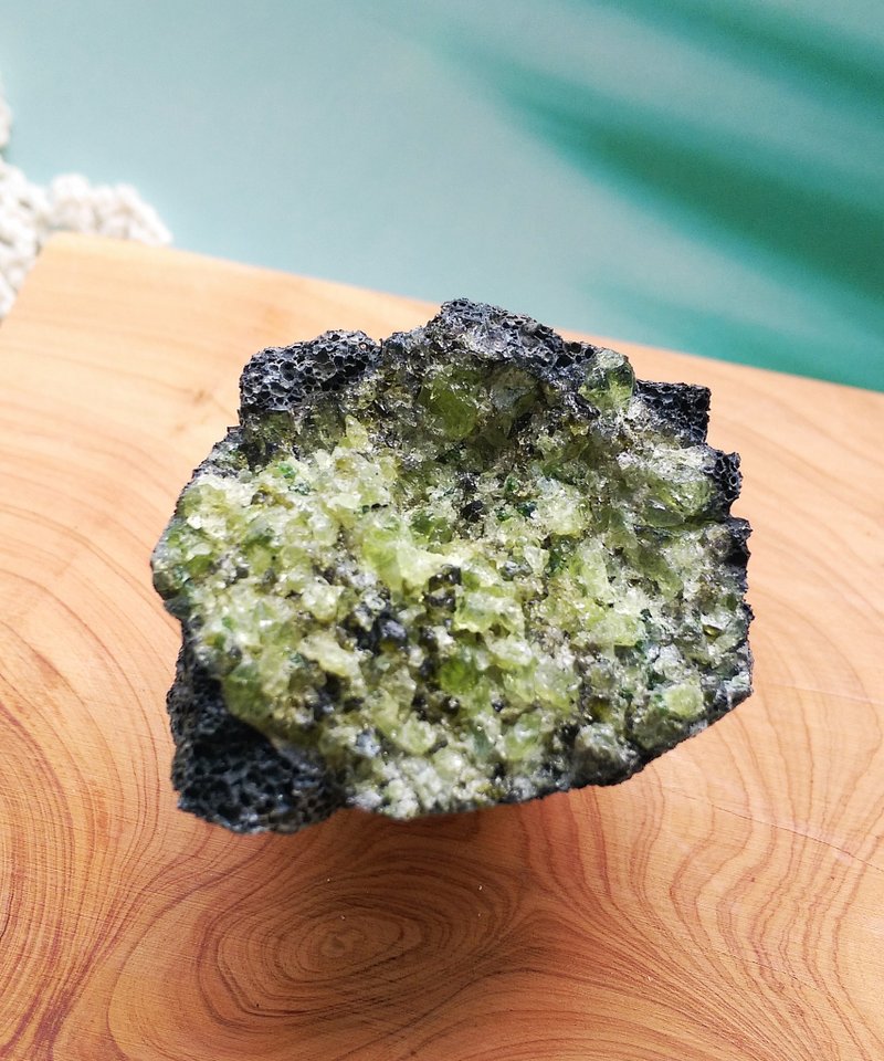 Olivine 巴西产地 橄榄石 天然矿石 原矿 - 摆饰 - 其他材质 