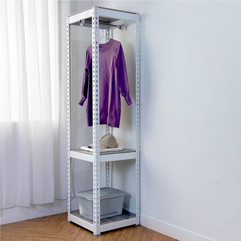 玄关衣帽架45x45x180cm - 衣架/挂勾 - 其他金属 白色