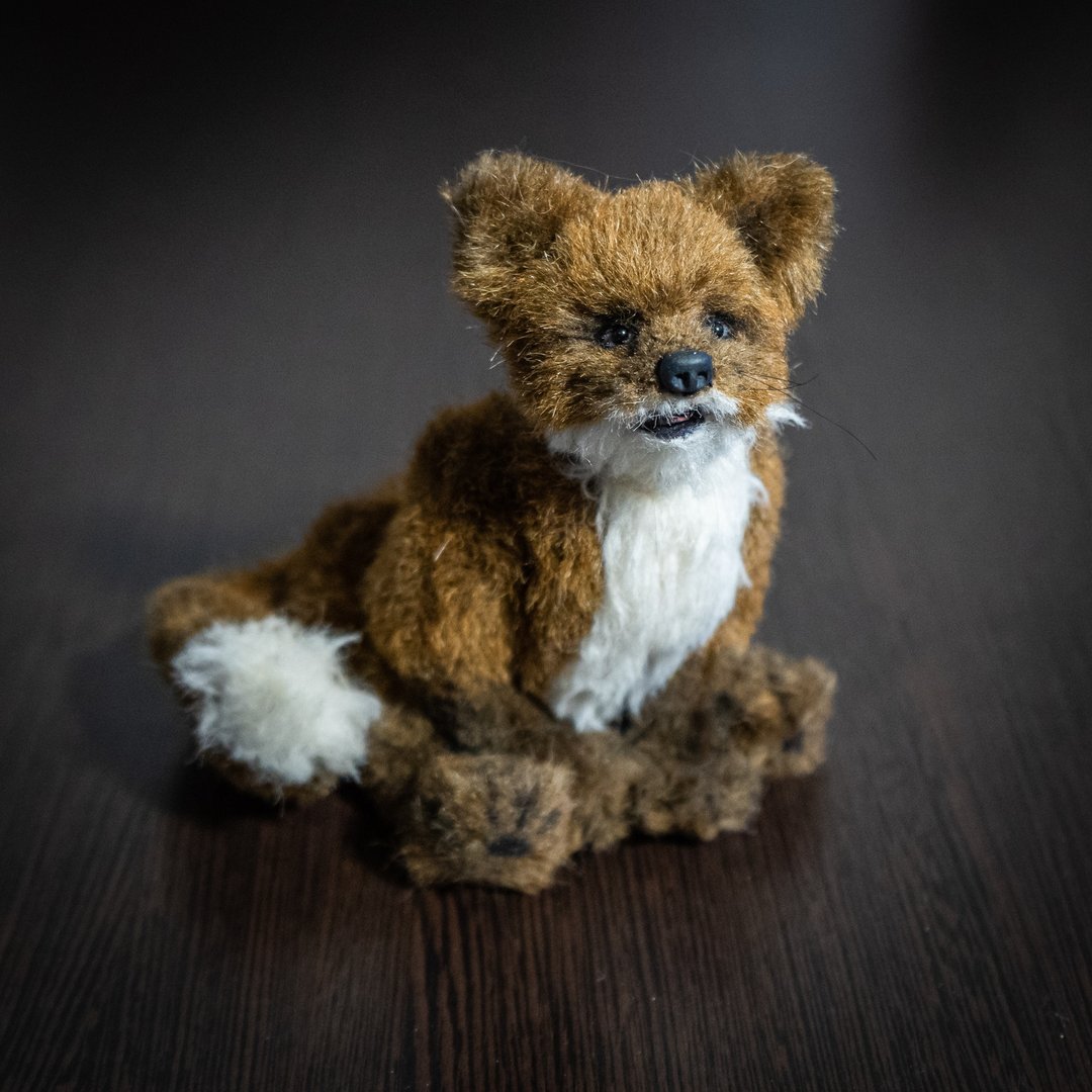Fox Toy - Stuffed animal - 玩偶/公仔 - 其他材质 橘色