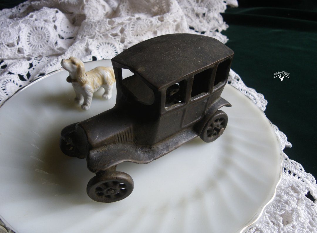 【老时光 OLD-TIME】早期台湾制铜制老爷车 - 摆饰 - 其他材质 