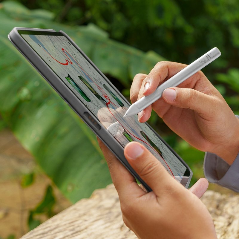 罗技 Crayon iPad 数位笔 - Type C - 电脑配件 - 塑料 